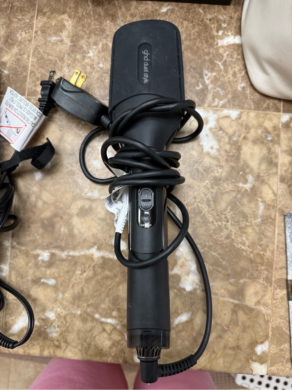 ghd Black Dual-Action Hair Styler